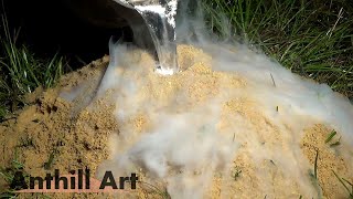 Fire Ant Hill Casting with Aluminum Cast 070 [upl. by Akessej363]