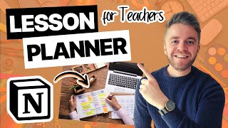 How to Create a Lesson Planner with Notion  Notion for Teachers [upl. by Handy]