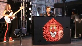 david hallyday HD concert en belgique [upl. by Ynaitirb]