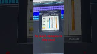 My go to DeEsser Waves deEsser Mono mixing waves studioone music producer musicproducer [upl. by Enialedam]