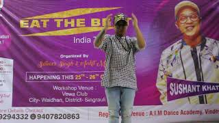 Sushant khatri  Babaji ki booti  Dance Workshop [upl. by Karp792]