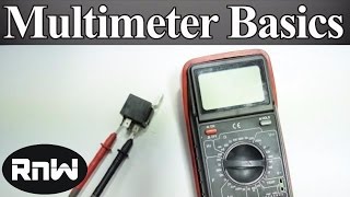 How to Use a Multimeter for Beginners  How to Measure Voltage Resistance Continuity and Amps [upl. by Ellehctim]