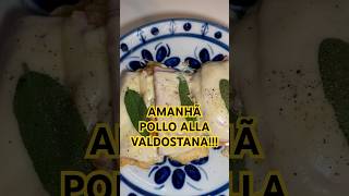 AMANHÃ POLLO ALLA VALDOSTANA PEITO DE FRANGO FANTÁSTICO [upl. by Gabrielli291]