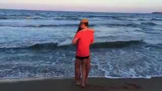 Dance with me again  Kizomba  Beach 2014  Official Video [upl. by Ennairej]