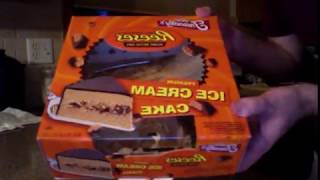 Friendlys Reeses Ice Cream Cake Snack Review [upl. by Laurena]