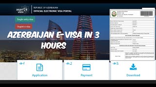 Azerbaijan EVisa apply online  How to get Azerbaijan EVisa in 3 Hours 2024 Pakistan [upl. by Inot]