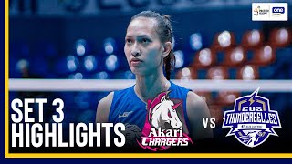 AKARI vs ZUS COFFEE  SET 3 GAME HIGHLIGHTS  202425 PVL ALLFILIPINO CONFERENCE  NOV 14 2024 [upl. by Nahamas]