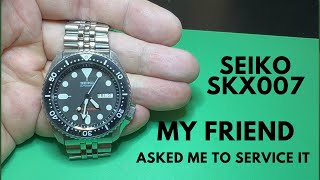 Seiko SKX007 Full Service [upl. by Meadow]