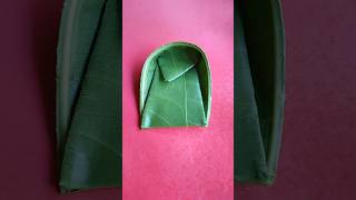 Mango leaf craft mangoleafdecoration shortsfeed shortsvideo [upl. by Cesar]