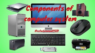 Components of Computer System  Part 1 በአማርኛ  chapter 2 [upl. by Lipkin]