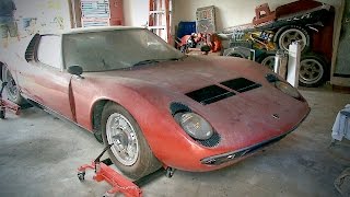 Another Lamborghini Miura Barn Find [upl. by Eromle146]