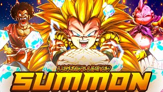 PAINFULL SUMMONS FOR LF SSJ3 GOTENKS  LF SSJ3 GOTENKS AND BUU HERCULE SUMMON  DB LEGENDS [upl. by Nillok]