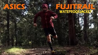 Asics FujiTrail Waterproof Jacket una delle migliori giacche antipioggia da trailrunning [upl. by Akialam]