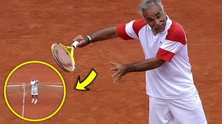 FUNNIEST Tennis Match EVER You Wont Stop Laughing 5 Mansour Bahrami The Entertainer [upl. by Rance]