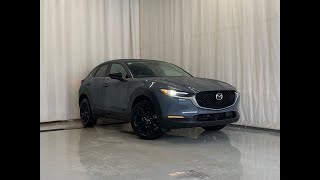 2023 Mazda CX30 GT Turbo AWD POLYMETAL GREY METALLICBLACK Review  Park Mazda [upl. by Rosdniw]