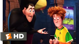 Hotel Transylvania 2  Drac Learns How To Text Scene  Fandango Family [upl. by Standford783]