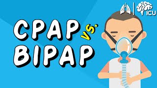 CPAP vs BiPAP  NonInvasive Ventilation EXPLAINED [upl. by Eliga]