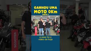 Entregador ganhou uma MOTO NOVA parte 3  shorts [upl. by Monarski]