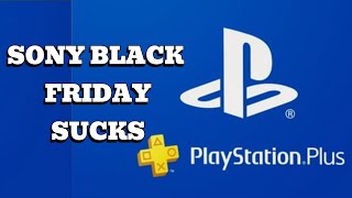 Sony Black Friday Deals Screws PS Plus Essential Users [upl. by Jourdain116]