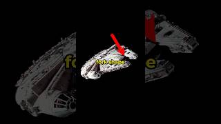 Why does the Millennium Falcon have a fork structure in the front starwars [upl. by Hsiwhem971]