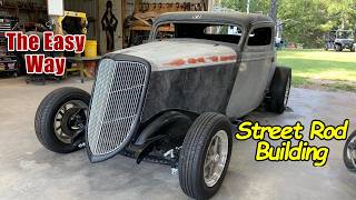 How I make Fiberglass Panels On The 34 Ford Coupe Kit Car [upl. by Lough]