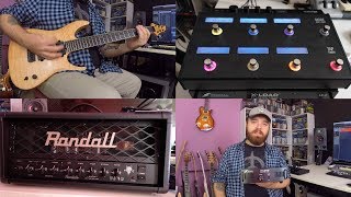 New tube amp rig Line 6 HX FX FAS XLoad OH Uber Duo amp Randall RD45H [upl. by Aleit]