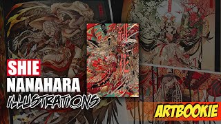 The Level of Details in this Artbook is Insane  Shie Nanahara Artworks HIBANA  Flipthrough Review [upl. by Arramahs573]