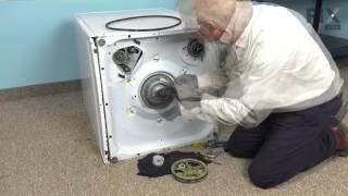 Norge Washer Repair  How to Replace the Brake Rotor [upl. by Mitchel452]