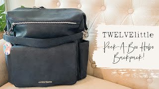 TWELVELITTLE  PeekABoo Hobo Review amp Packing Video  GatorMOM [upl. by Kissner]