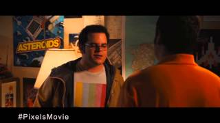 Josh Gad as Ludlow in the Pixels Movie [upl. by Tam]