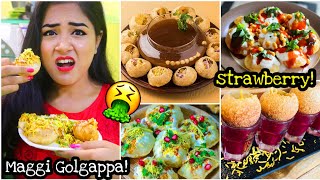 I only ate GOLGAPPA for 24 HOURS 😱 G0NE WR0NG Nil and Situ Vlogs [upl. by Ambrosio]