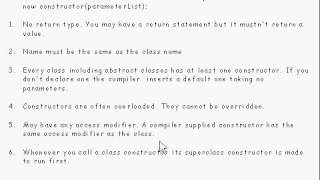 Java Tutorial 1901 Constructors and Initialization [upl. by Reibaj624]