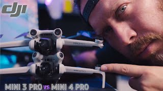 DJI Mini 3 Pro VS Mini 4 Pro  The Ultimate Comparison DJI Mini 3 Pro vs Mini 4 Pro  ANDJ Visuals [upl. by Raffarty579]