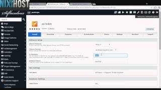 Installing osTicket with Softaculous in cPanel [upl. by Nudnarb]