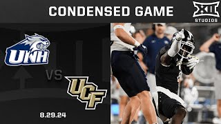 New Hampshire vs UCF Condensed Game  2024 Big 12 Football [upl. by Ahens]