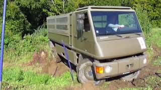 Tactical car Bucher Duro 4x4 and 6x6 army of Switzerland [upl. by Tnerb]