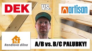 DEK vs Artisan AB vs BC PALUBKY EXTRÉMNÍ PRŮSER NEZAPLACENÁ RECENZE [upl. by Amol]