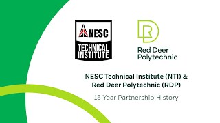 Red Deer Polytechnic  RDP amp NTI 15 Year Partnership History [upl. by Mossolb]