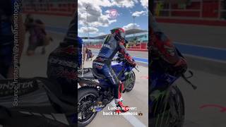 Fabio Quartararo Tests Yamaha YZR M1 at Misano  misanotest yamahamotogp fabioquartararo motogp [upl. by Erdman924]