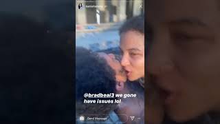 kamiah adams and her son fight over bradley beal😂 [upl. by Alicsirp]