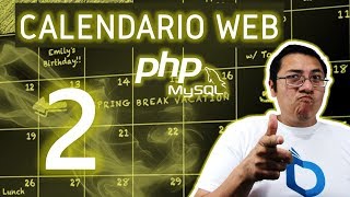 Calendario web con PHP y MySQL utilizando fullcalendar Video 2 Lenguaje y header [upl. by Jenica]