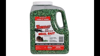 Motomco 00822920 198889 Tomcat with Bromethalin Meal Bait 5 lb  Overview [upl. by Notneuq]