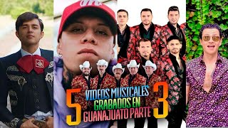 5 VIDEOS MUSICALES GRADABOS EN GTO PT 3 🎶🎧🎺 [upl. by Bradeord]