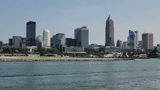 Cleveland Ohio cruise on Lake Erie  Aug 2024 [upl. by Nuawd402]