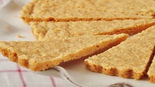 Scottish Shortbread Recipe Demonstration  Joyofbakingcom [upl. by Nodnas]