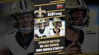 Spencer Rattler vs Jake Haener Who Gives Saints Better Chance at Beating Bucs [upl. by Althee]