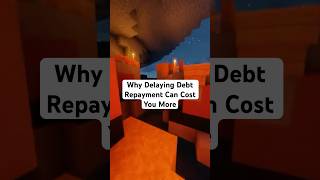 Why Delaying Debt Repayment Can Cost You More… shorts finance [upl. by Ophelie]