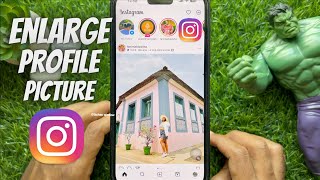 How to Enlarge Instagram Profile Picture [upl. by Kristopher]