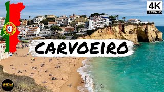 🇵🇹 CARVOEIRO  PORTUGAL  4K  A walking tour [upl. by Anela614]