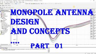 Monopole antenna design in hfss hfss antenna designs hfss tutorials parametric sweep ie3d [upl. by Anyt]